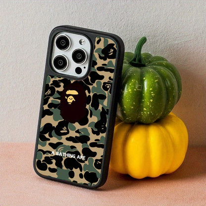 Camouflage Ape for Man Durable, Shock-Absorbing, and Trendy Protection - for iPhone 16, 15, 14, 13, 12, Plus, Pro, Max, Perfect Birthday Gift for Friends