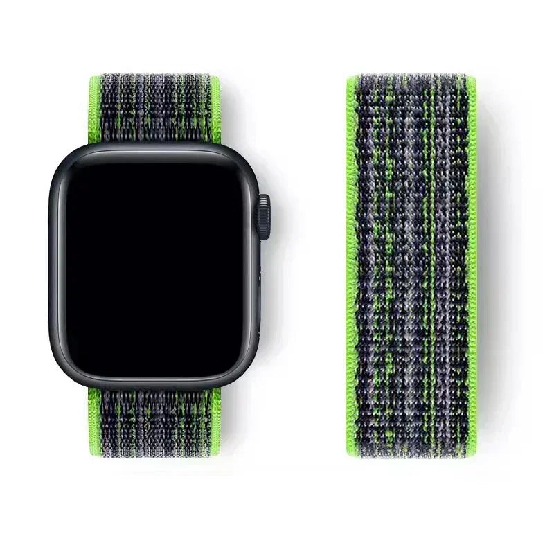 Strap For Apple Watch Band 44mm 40mm 45mm 41mm 49mm 42mm 38mm 45 mm Nylon Bracelet Correa iwatch Series 9 7 se 6 Ultra 2 8 Band