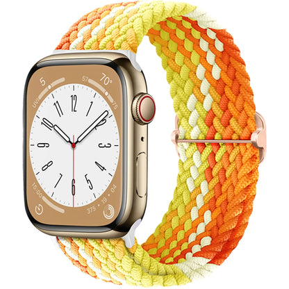 Braided Solo loop for Apple Watch band 44mm 45mm 49mm 42mm 40mm 41mm Elastic bracelet correa Series 9 8 7 6 5 4 SE Ultra Strap