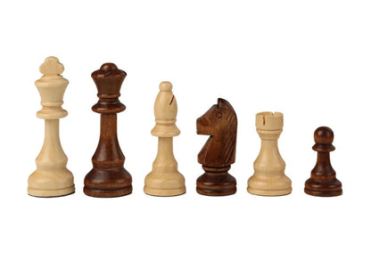 Chess Set Top Grade Wooden Folding Big Traditional Classic Handwork Solid Wood Pieces Walnut Chessboard Children Gift Board Game