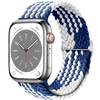 Braided Solo loop for Apple Watch band 44mm 45mm 49mm 42mm 40mm 41mm Elastic bracelet correa Series 9 8 7 6 5 4 SE Ultra Strap