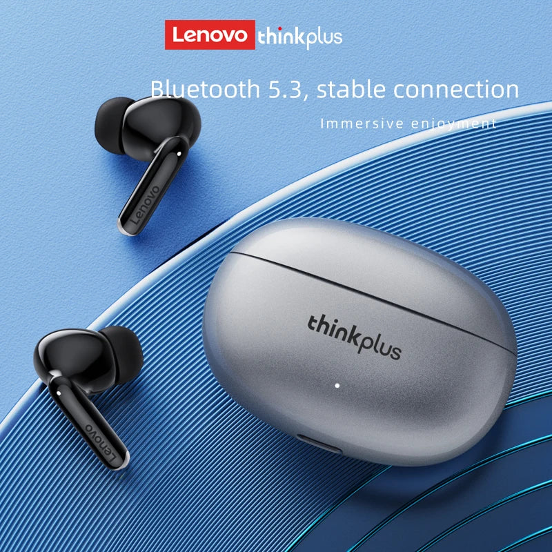 Lenovo Thinkplus XT88 in Ear Bluetooth Earphones with Dual Microphones, Stereo Noise Reduction, Bass HIFI Touch Earphones